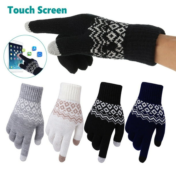 TOUCH SCREEN GLOVES MOBILE PHONE WARM ADULT MENS WOMENS TABLET WINTER XMAS GIFT